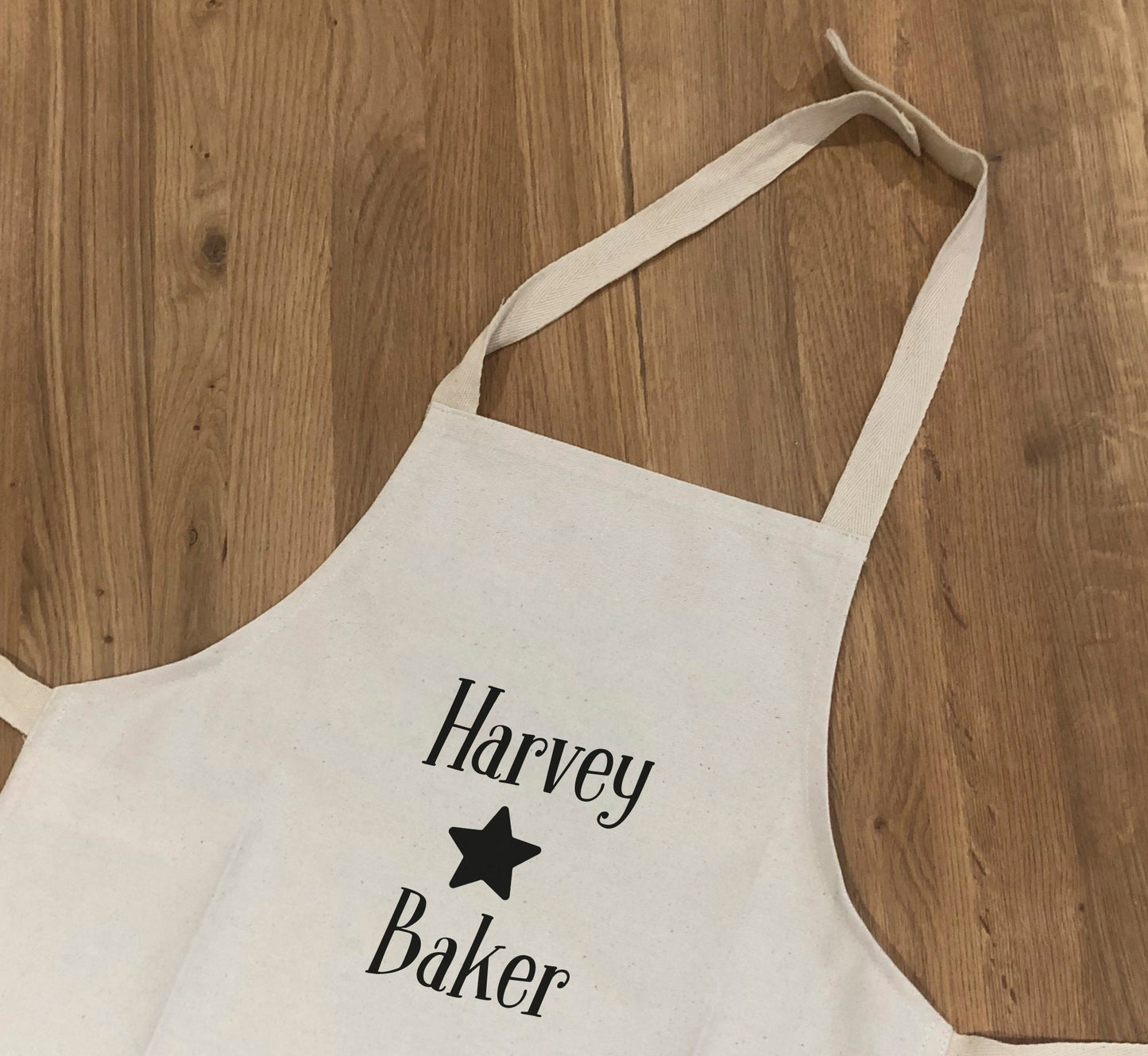 Personalised Star Baker, Children's Baking Set Utensils, kids birthday educational Baking Gift Set