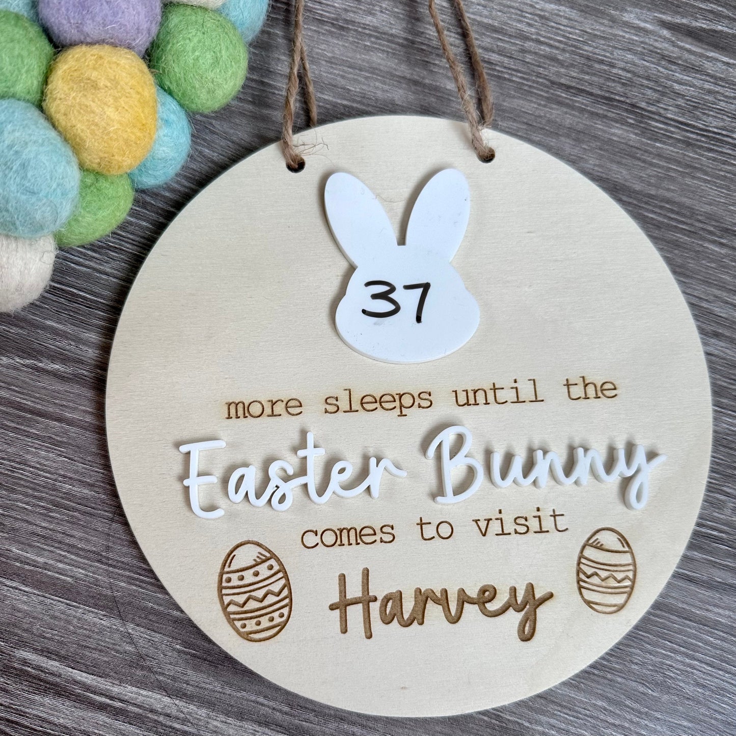 Easter Countdown Sign